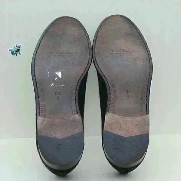 Cole Haan Venezia Style 90's Men's Black Leather Slip On Loafers Size US 11.5 M - Picture 10 of 11